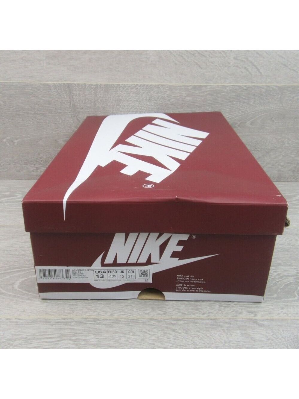 Jordan 1 Retro High OG Artisanal Team Red Sneakers Mens Size 13 NEW - Picture 13 of 16